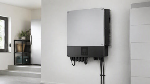 Fronius wall-mounted string inverter with cooling fins — PES Supply brand guide