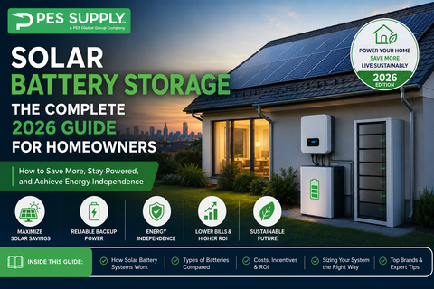 Solar + Battery Storage: The Complete 2026 Guide for Homeowners