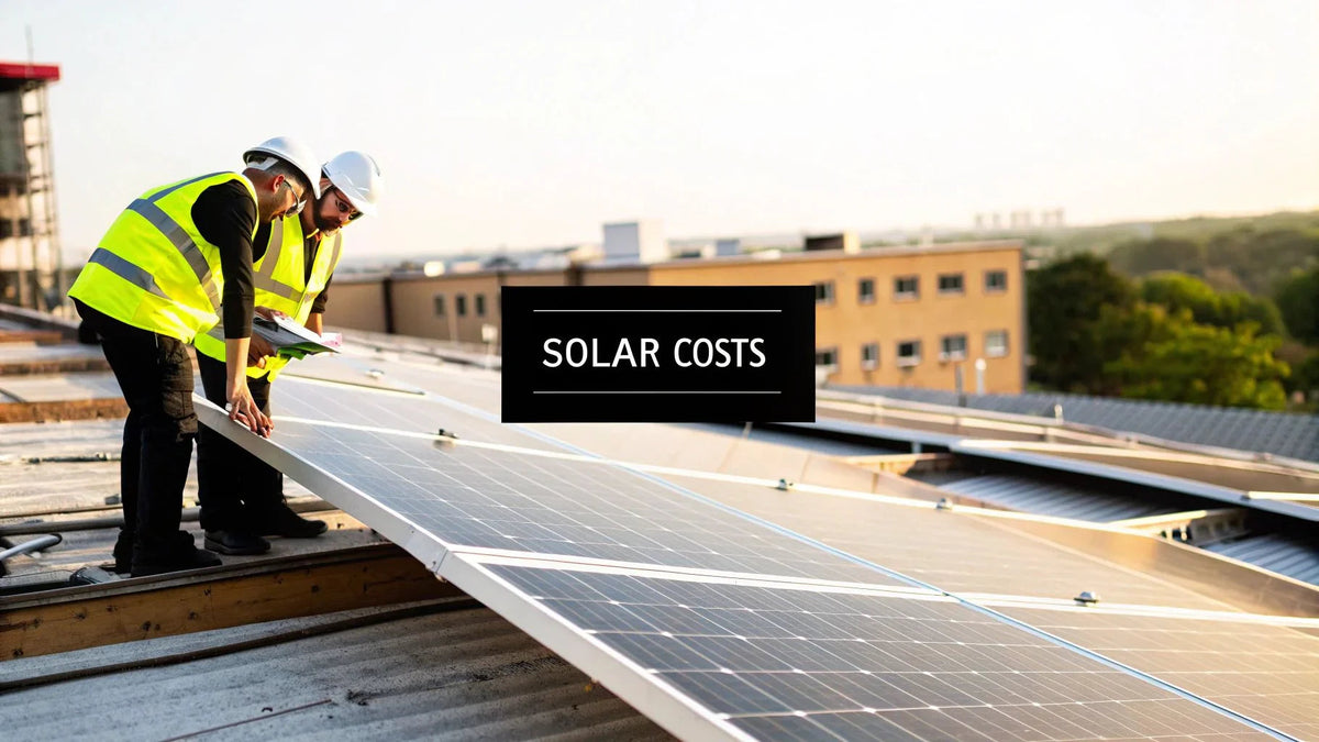A Guide to Commercial Solar Installation Costs (2025)
