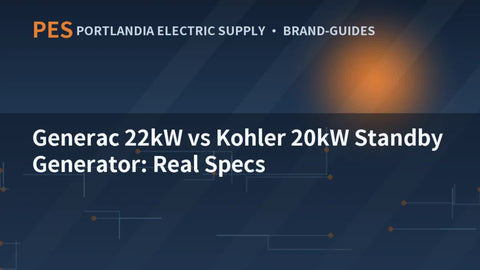 Generac 22kW vs Kohler 20kW Standby Generator: Real Specs