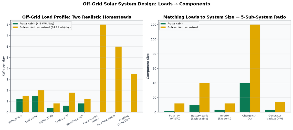Complete Off-Grid Solar System Design Guide