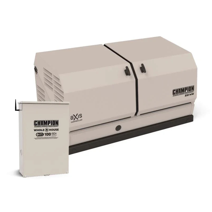 Champion 100A Standby Home Generators - 22kW | Portlandia Electric Supply