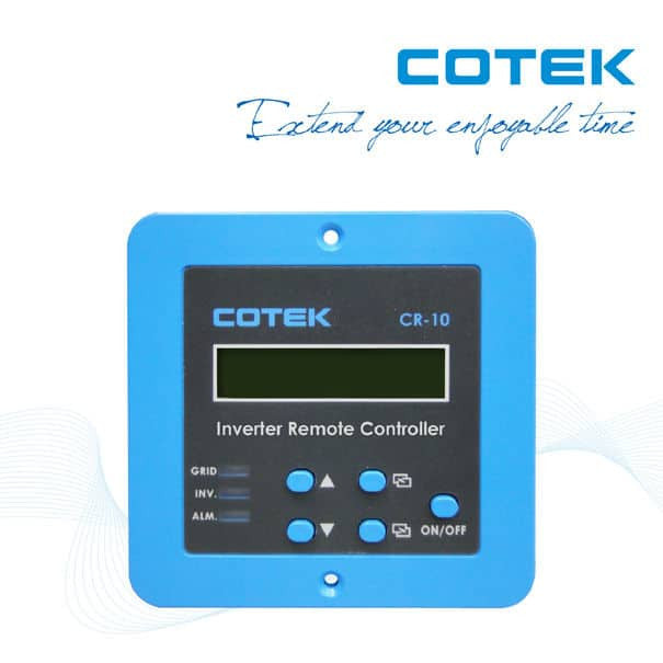 Cotek CR-10 Inverter Remote Controller - w/ 25' Cord