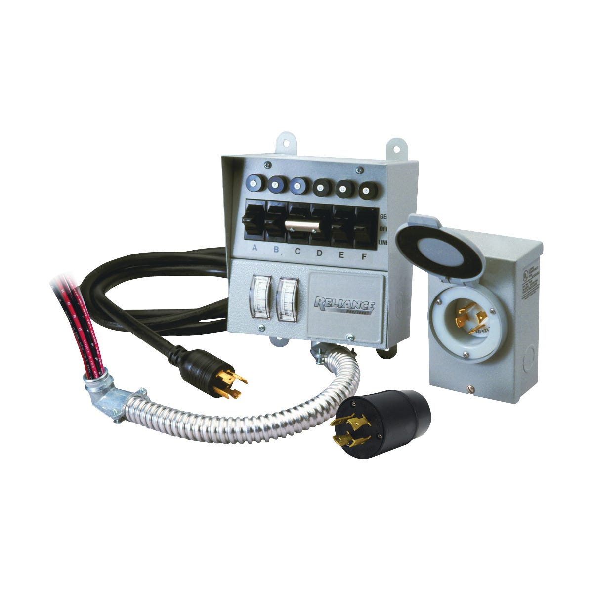 Reliance Controls 31406CRK 6-Circuit 60A Pro/Tran Transfer Switch Kit
