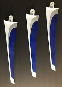 Ryse Energy AIR Blade Set and Hardware Replacement Kit (CF Multi-Colored Blades)
