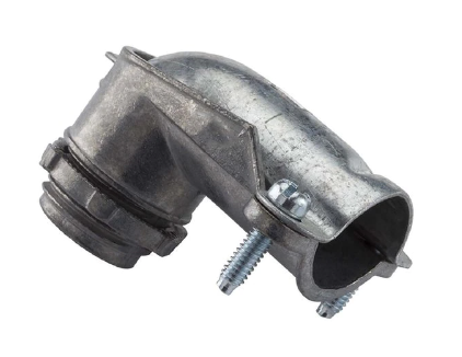 1" Steel 90 Degree Flex Connector