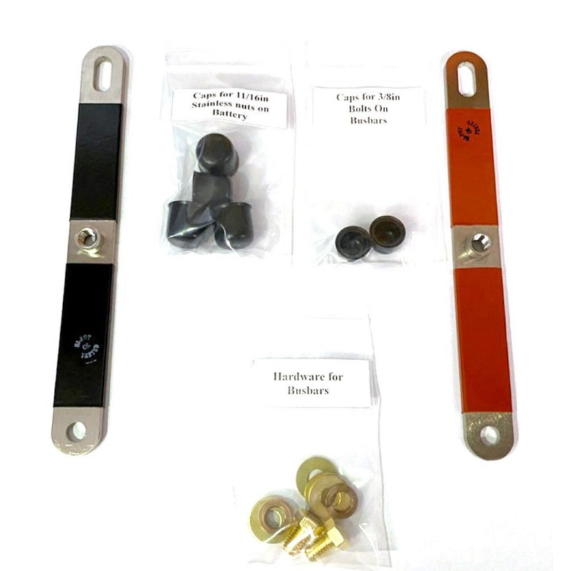 SimpliPhi Battery Busbar Kit 2 Battery Terminal Block Wiring BB-2-12