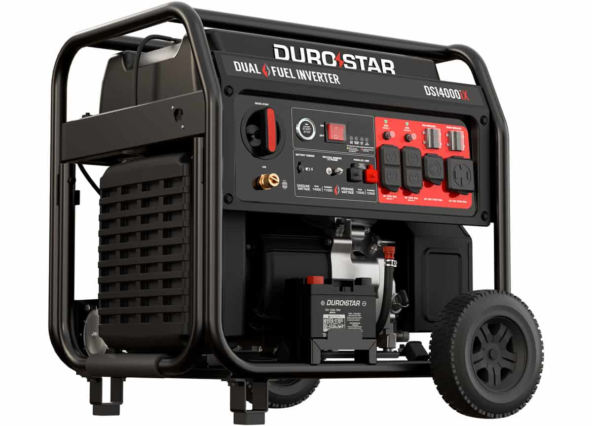 DuroStar DS14000iX 14000W Dual-Fuel Inverter Generator