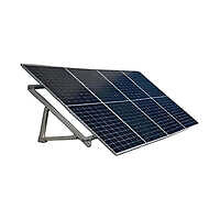 EG4 BrightMount Solar Panel Ground Mount | Adjustable Cat1 (4 panels)
