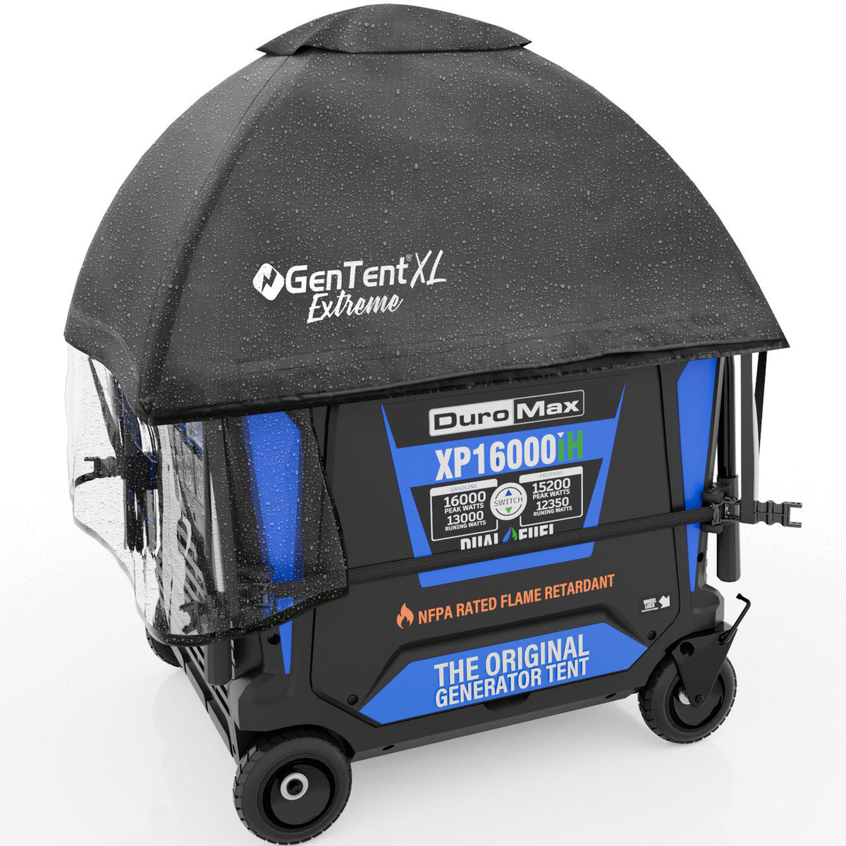 GenTent XL Extreme Inverter Cover Kit (Black)