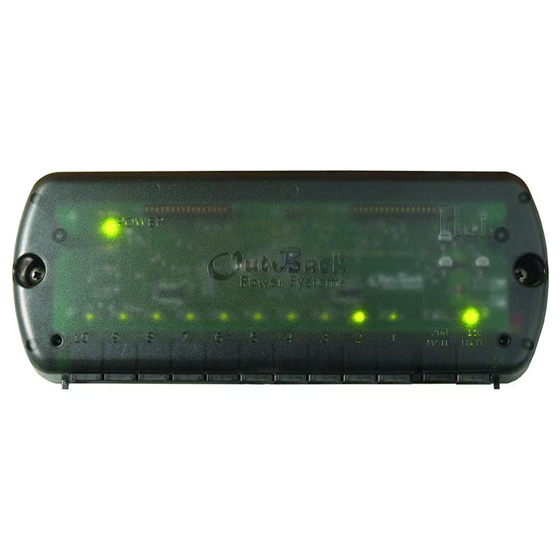 Outback Power HUB 10.3 Communications Manager from EC-FE5148 Battery to MATE3S