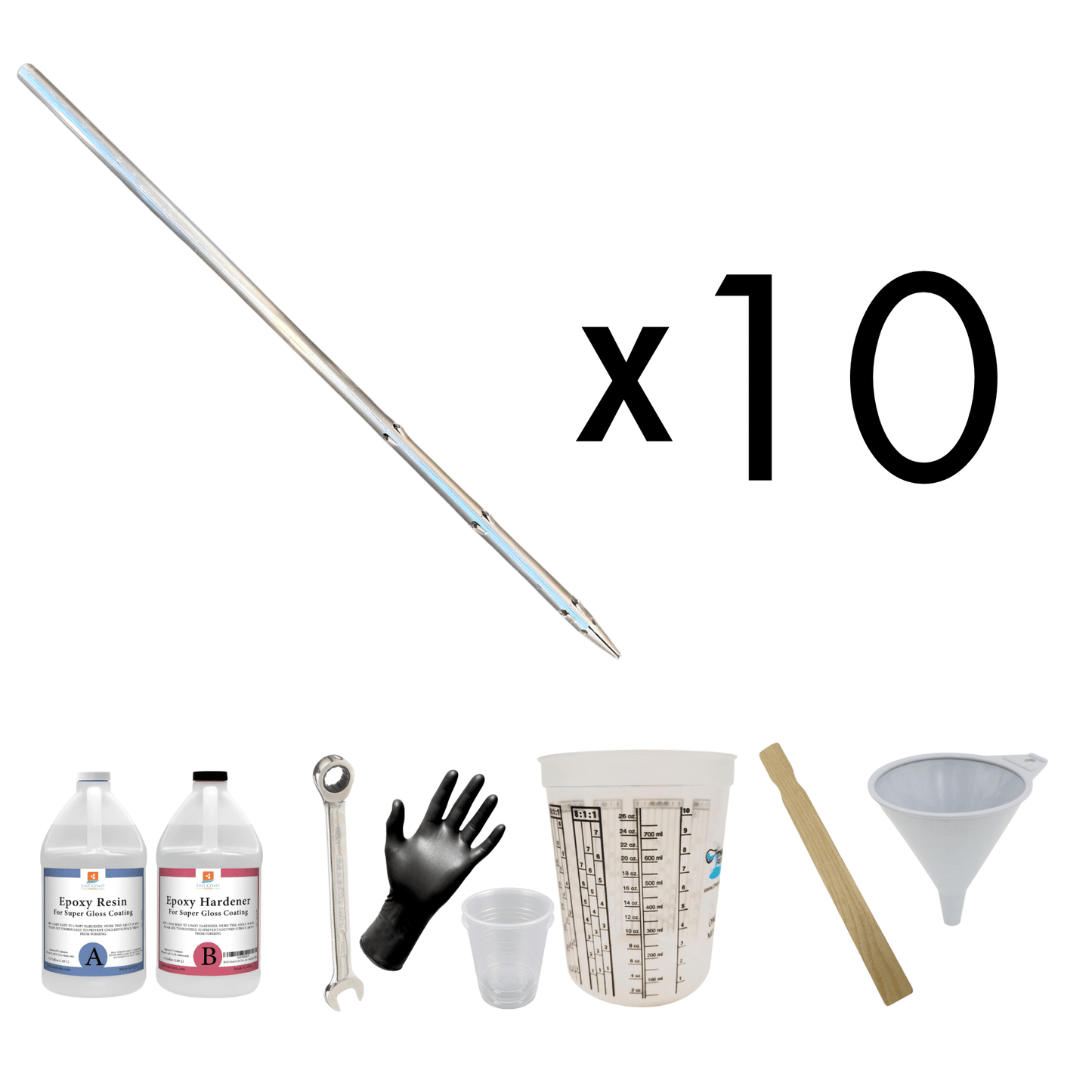 IntegraRack IR AnchorSpike Mounting Kit (10 Pack) - For 5 Mounts