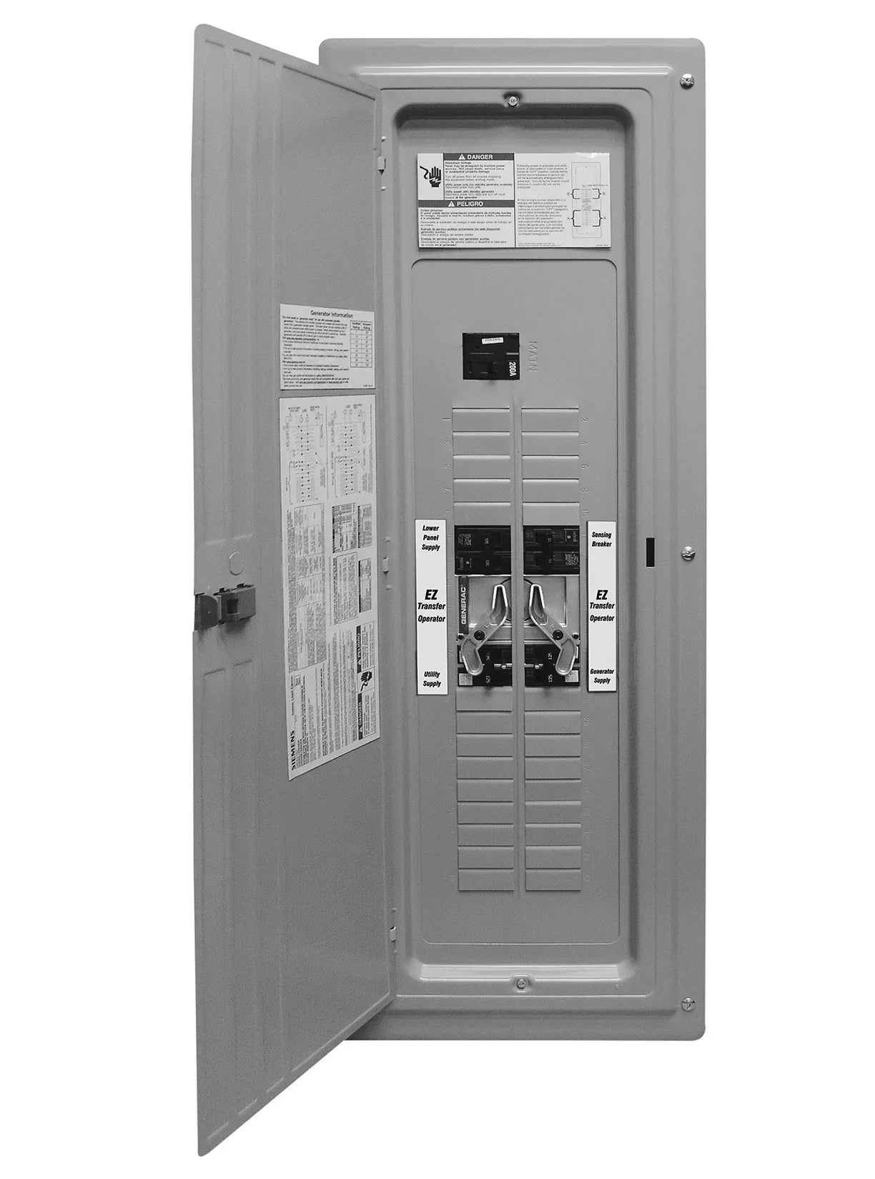 Generac GenReady Advanced Load Center NEMA 1 - 5449 | Portlandia Electric Supply