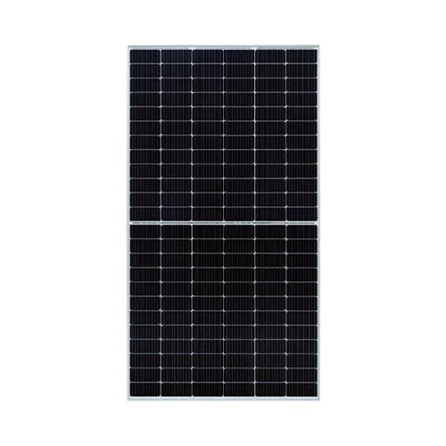 Solar panel with grid pattern on a white background