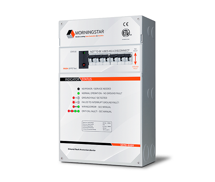 GFPD-600V TriStar Ground Fault Protection Device for 600V controllers