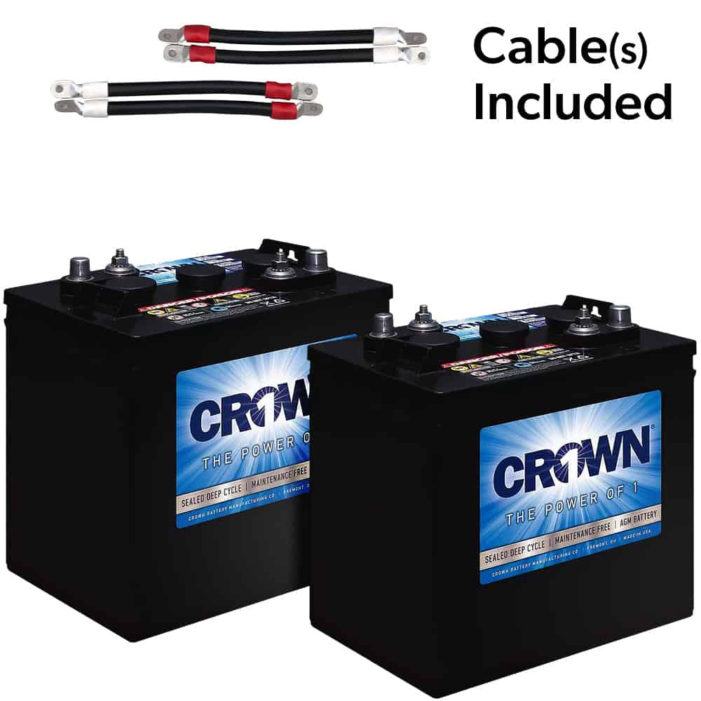 AGM 220 Ah 12 VDC 2,640 Wh (2)
