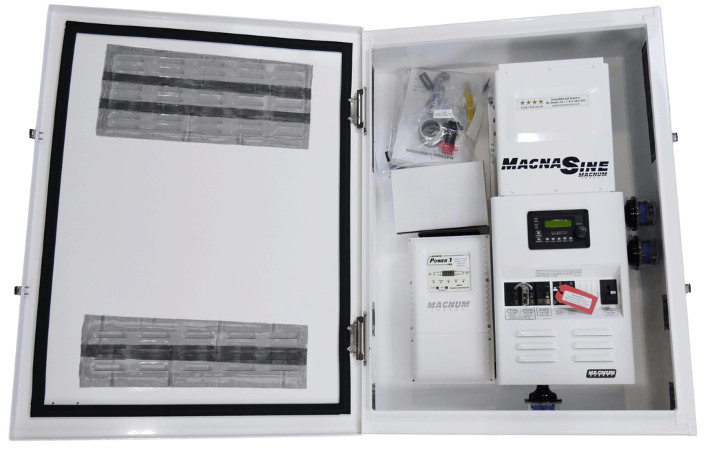 Four Star Solar MS4448PAE Single Magnum w/ PT100 - Outdoor Rated Power Center