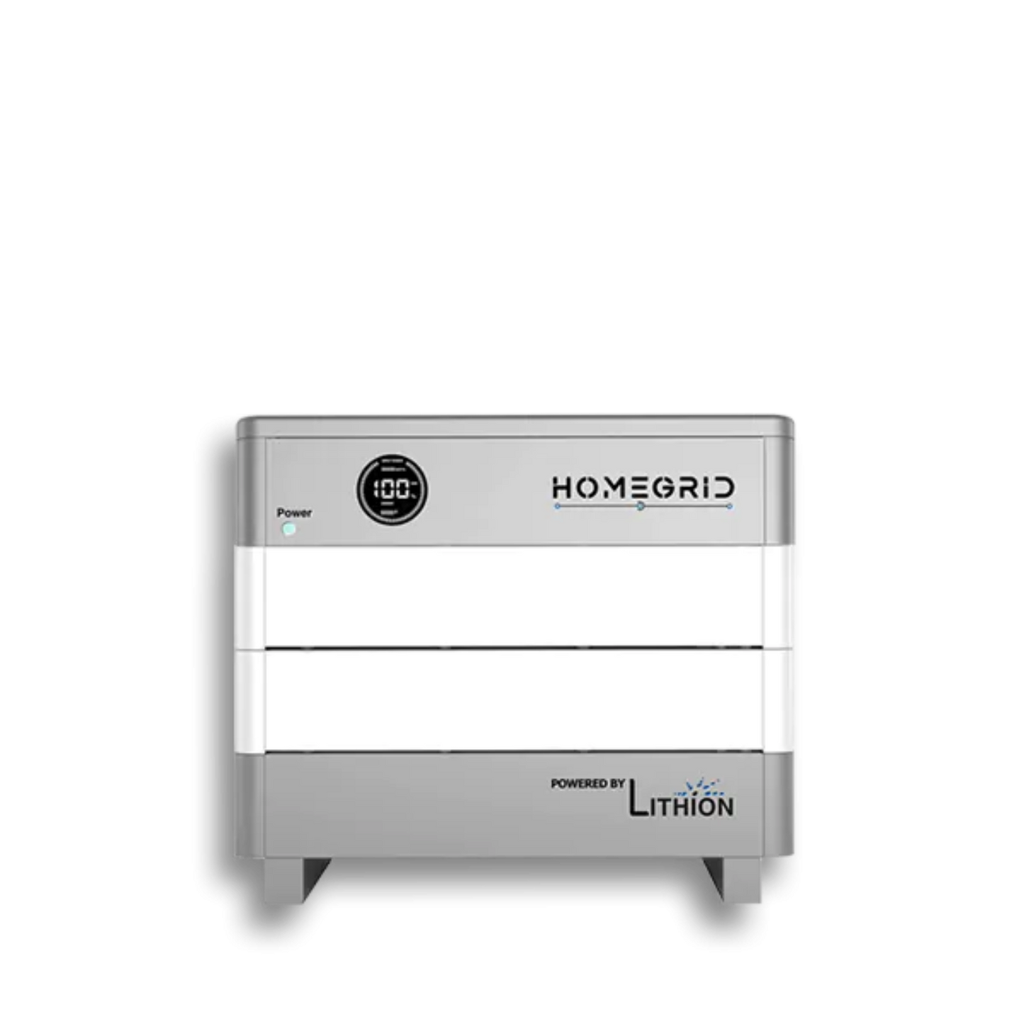 HomeGrid Stack'd 9.6 kWh - (2) 48V Lithium Battery Standard All Weather Modules + BMS and Base HG-2-Stack
