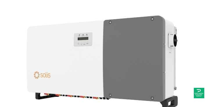 Solis 100kW Three Phase Ten MPPT w/ AFCI w/ FAN w/TIGO TX - 10 - S5-GC100K-US-RSS — front view