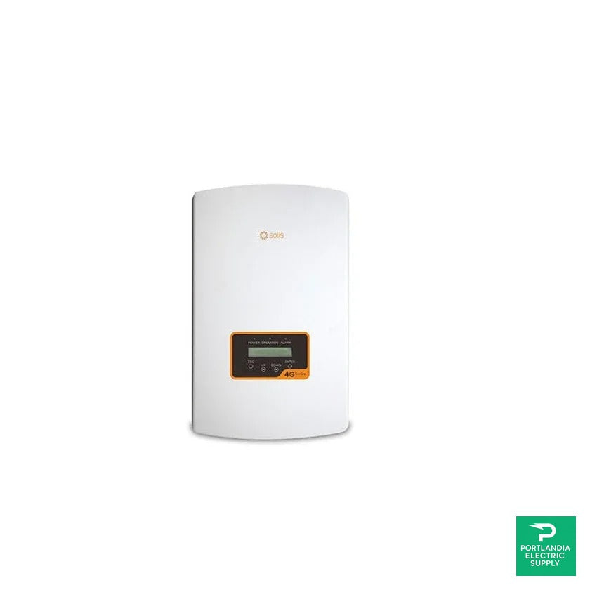 Solis 5kw 1-Phase 2-MPPT Advanced 4G Technology Inverter - 1P5K-4G-US — front view