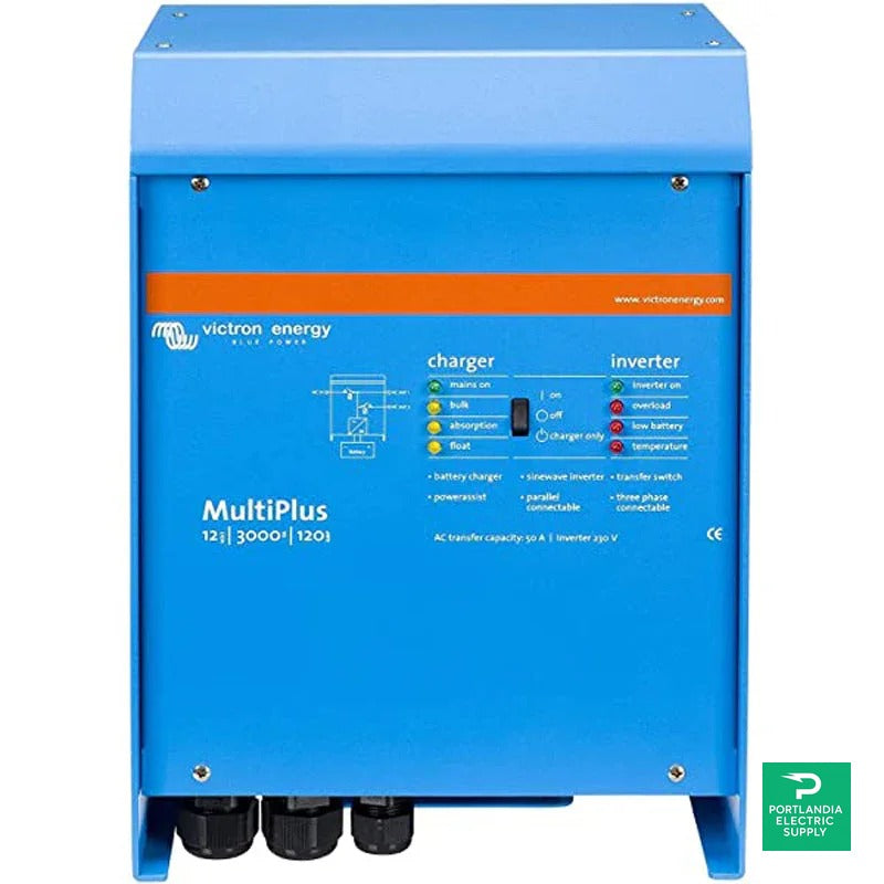 Victron Phoenix Inverter 12/3000 120VAC Pure Sine Wave Inverter - PIN123020100 — front view