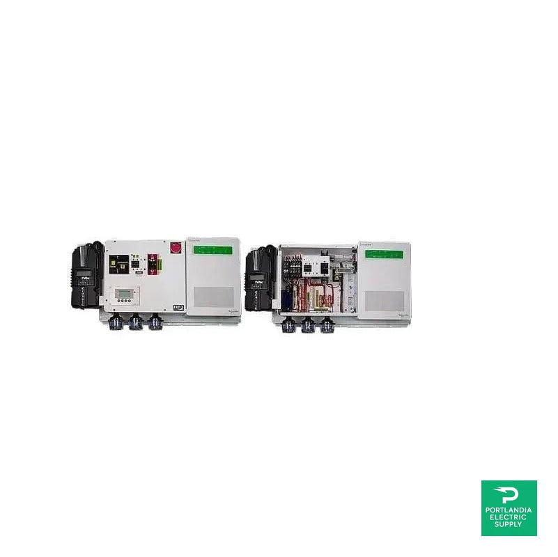 MidNite With Classic 200 and High Voltage breakers - MNSW4048-CL200 — front view