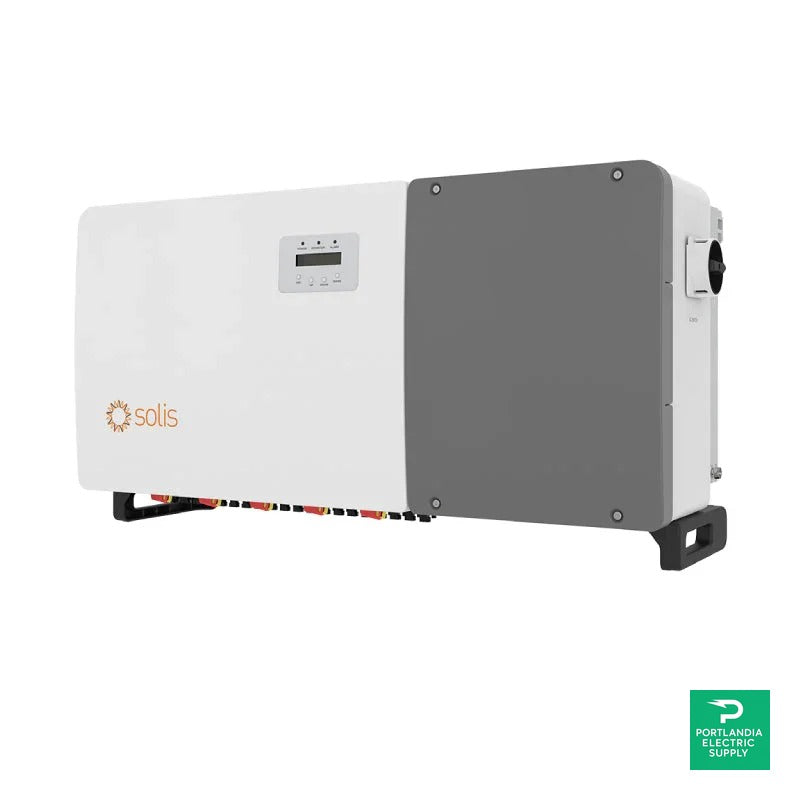 Solis 100kW Three Phase Ten MPPT w/ AFCI w/ FAN - 10 Year Standard Warranty - S5-GC100K-US — front view