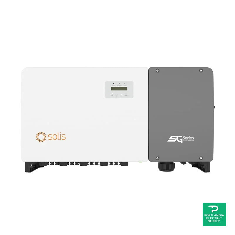 Solis 80kW Three Phase Nine MPPT w/ AFCI w/ FAN - 10 Year Standard Warranty - S5-GC80K-US — front view