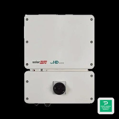 SolarEdge HD-WAVE 5.0kw 1-ph Inverter W/ Ev Charger - SE5000H-US000NNV2 — front view