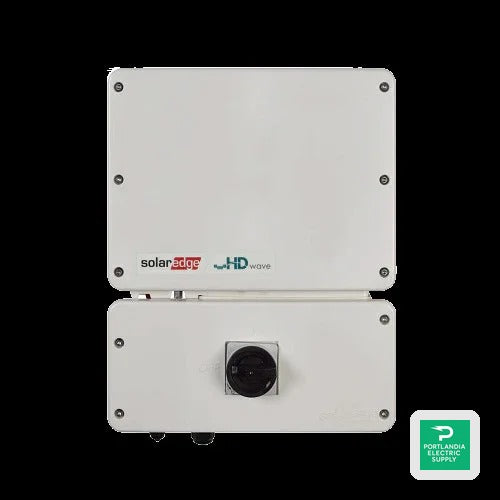 Solaredge HD-WAVE 6.0KW 1-PH Grid Tied Inverter - SE6000H-US000BNU4 — front view