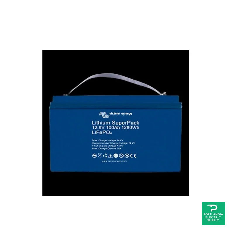 Victron Lithium Super Pack 128V/100Ah (M8) - BAT512110710 — front view