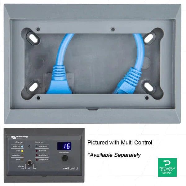 Victron Wall Mount Enclosure for 65 x 120 MM GX-panels - ASS050300010 — front view