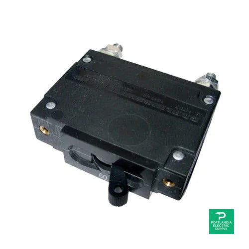 Outback Power 80A Single Pole Panel Mount Circuit Breaker - PNL-80-DC — front view