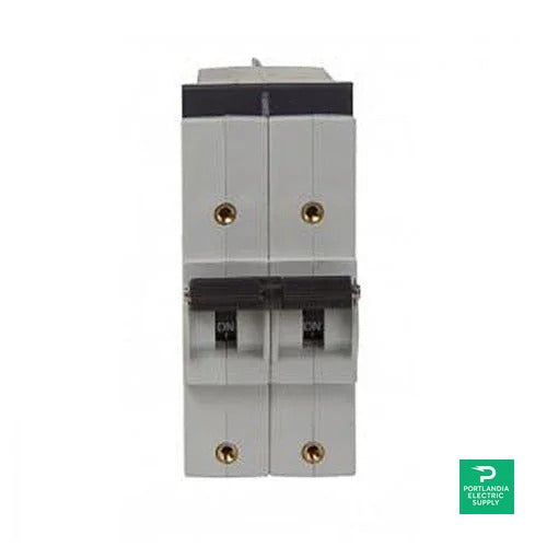 Outback Power 40A 2-Pole Panel Mount Circuit Breaker - PNL-40D-300VDC — front view