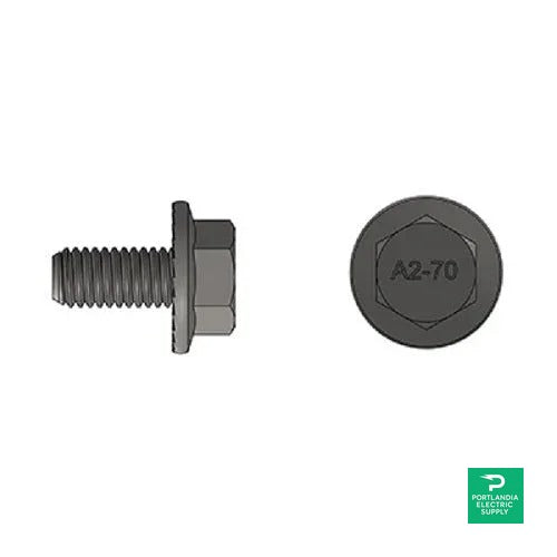S-5! 1.25X16MM Hex Head Flanged Bolt - M8 Flange Bolt — front view