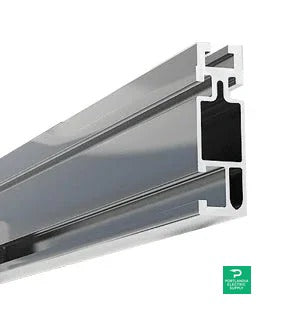 Unirac Solarmount 168 (14) MILL RAIL - 320168M — side angle