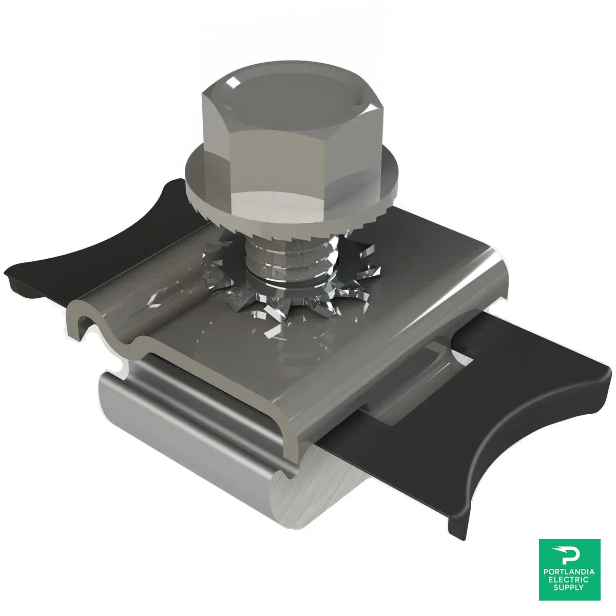 Unirac Nxt Horizon MLPE & Lug Clamp - LUGMLPE1 — front view