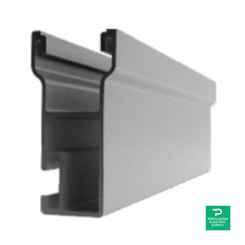K2 Systems CrossRail 168 in. L x 3.16 in. H 6000 Series Aluminum - 4000508 — front view