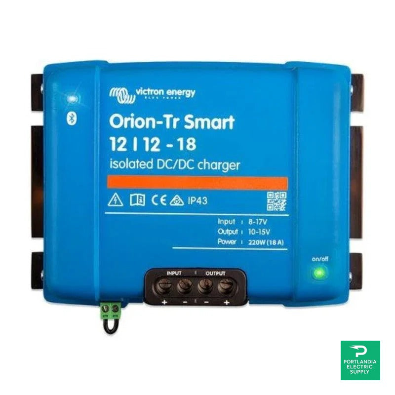 Victron Orion-Tr Smart 12/12-18A (220W) Isolated DC-DC charger - ORI121222120 — front view