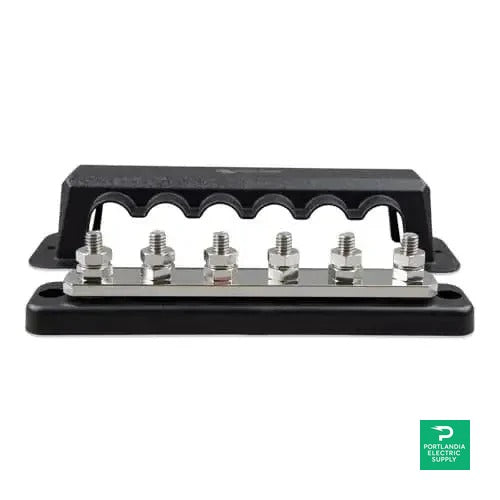 Victron Busbar 250A 6P + cover - VBB125060020 — front view