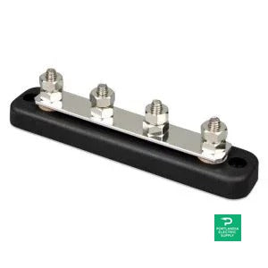 Victron Busbar 150A 4P + cover - VBB115040020 — side angle