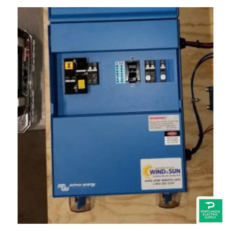 Victron Electrical Panel VEP 5kVA 120/240 NA Primary 48Vdc - VEP250125402 — front view