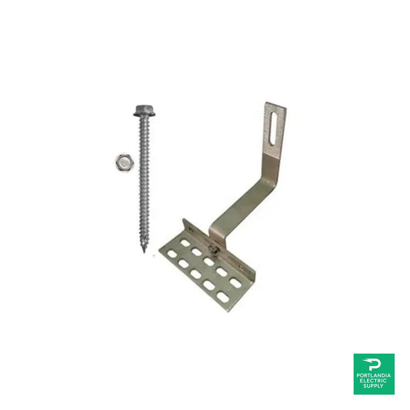 Unirac TILE HOOK FLAT SI - 004ST1S — front view