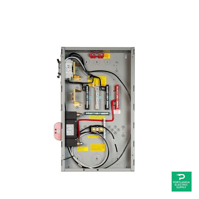 MidNite Generic E-panel 250A 125VDC breaker shunt & busbars - MNE250STSLT — front view