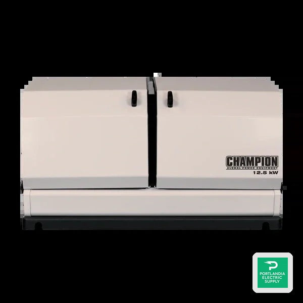 Champion 12.5kW Generator (Select Circuit ATS compatible only) - 100136 — front view