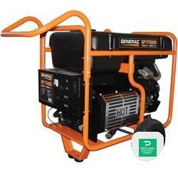 Generac GP17500E Portable, 49 ST - 5735 — side angle