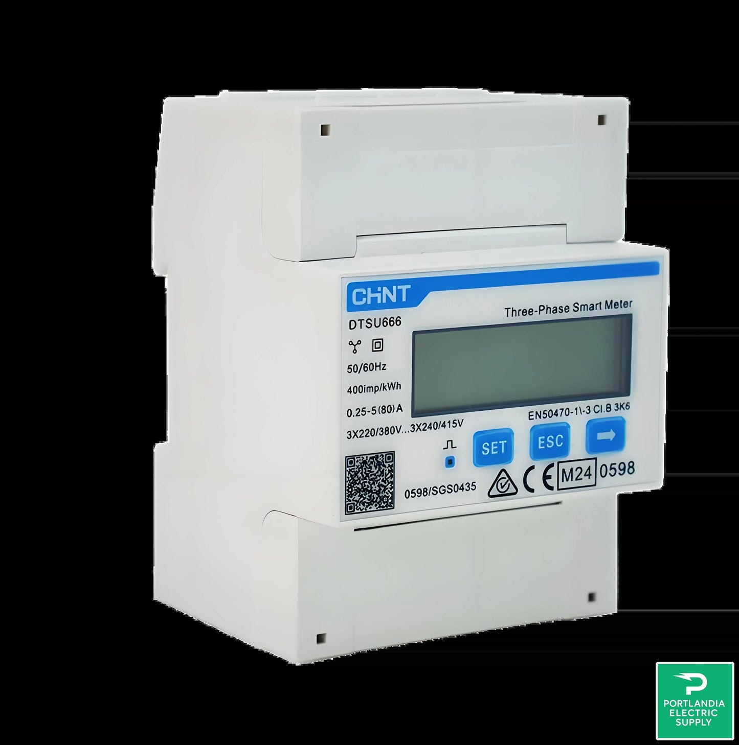 Apsystems CHINT Revenue Grade Meter DTSU666 Single phase - 2270110003 — front view