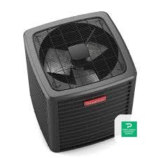 Goodman GLXS5B| 15.2 Seer2 Split System Air Conditioner Single Stage Replaces GSXH5 - GLXS5BA4210 — side angle