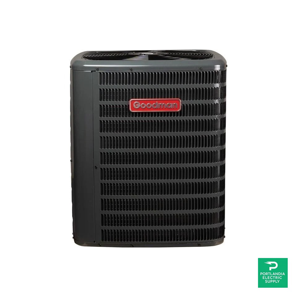 Goodman GLXS5B| 15.2 Seer2 Split System Air Conditioner Single Stage Replaces GSXH5 - GLXS5BA4810 — front view