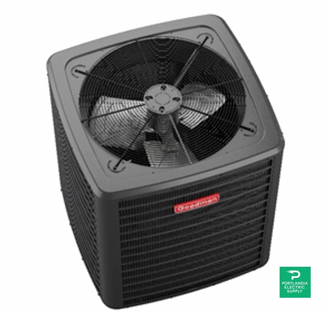 Goodman GLXS5B| 15.2 Seer2 Split System Air Conditioner Single Stage Replaces GSXH5 - GLXS5BA6010 — front view